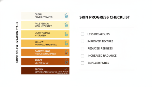 1-week-water-challenge-08 8. Tracking Progress: Urine Color & Skin Metrics