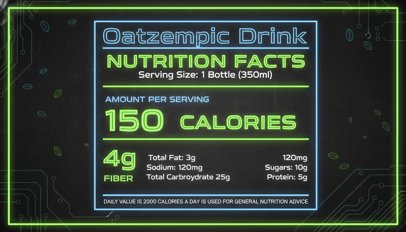 oatzempic-nutrition-facts-macros-04 4. Nutritional Profile & Macro Breakdown