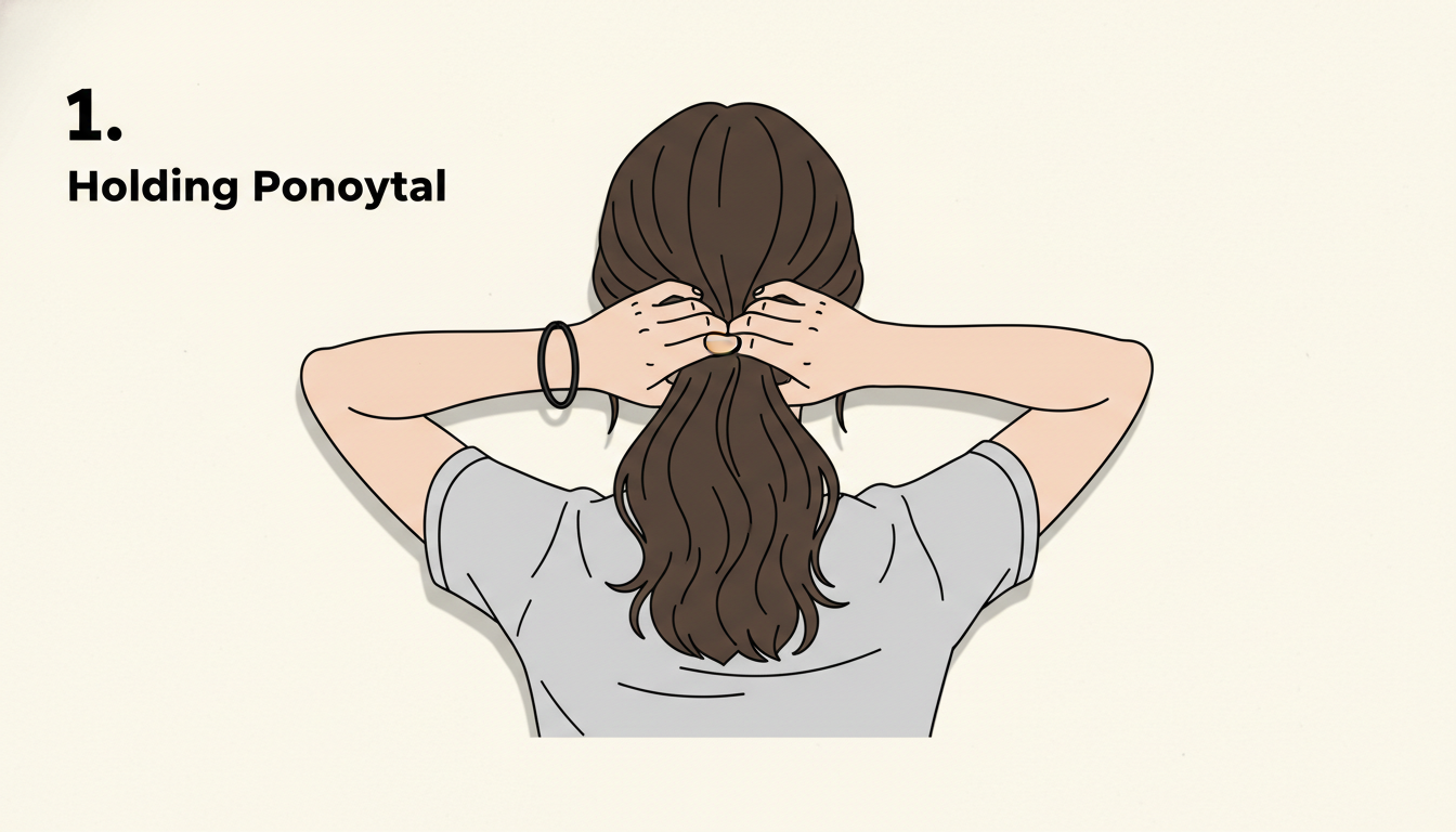 hair-slugging-overnight-secret-08 8. Step 4: The Sock Wrap Technique