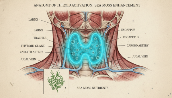 Sea moss benefits for thyroid energy and iodine