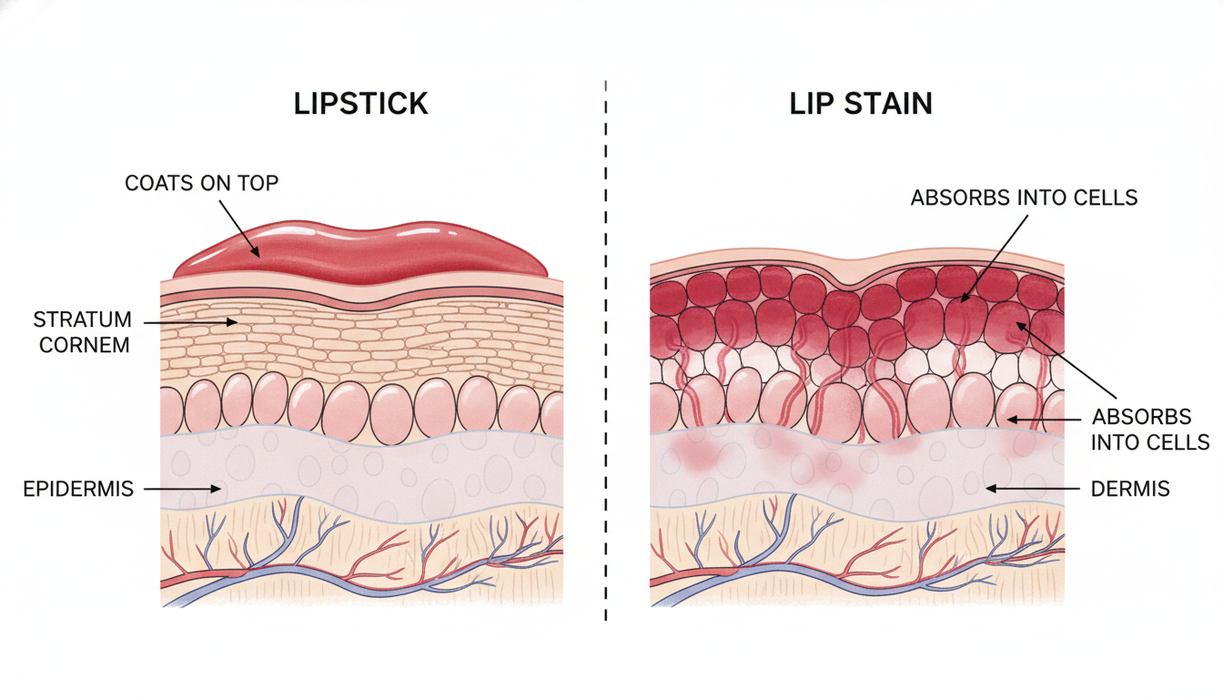 1. The Mechanics: How Lip Stain Differs From Lipstick - Lip Stain Waterproof