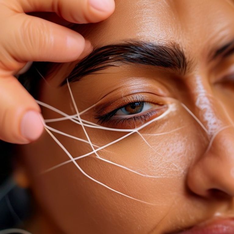 Threading for Facial Hair Removal