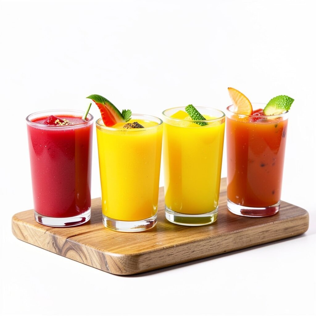 One week juice schedule for glowing skin