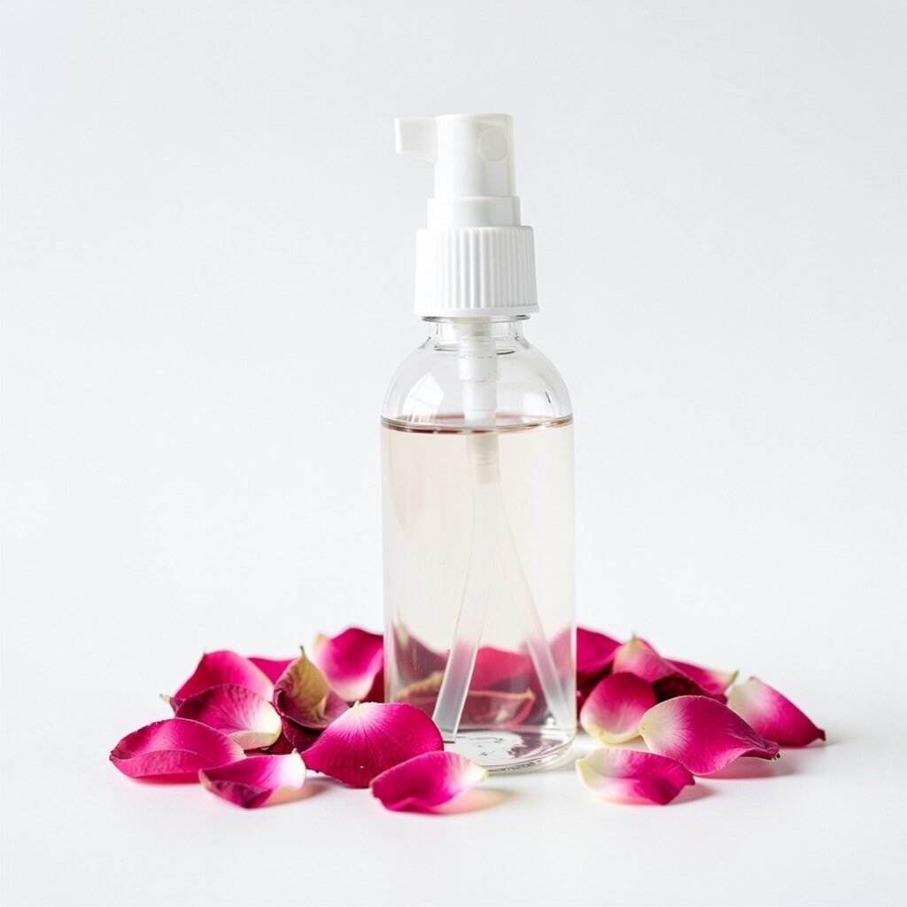Rose water uses for skin hair sleep